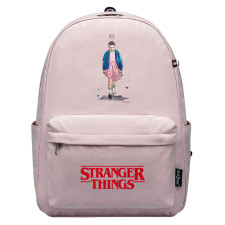Stranger Things Eleven Backpack SuperPack - Eleven In Pink Dress Comic Art