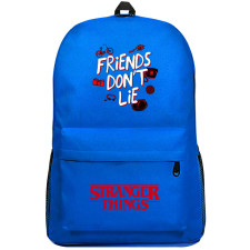 Stranger Things Backpack SuperPack - Quote Friends Dont Lie