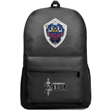 The Legend of Zelda Backpack SuperPack - The Legend of Zelda Link Shield Sticker