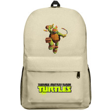 Ninja Turtles Michelangelo Backpack SuperPack - Michelangelo Rise Of The Teenage Mutant Ninja Turtles 2012 Dual Nunchaku Attack