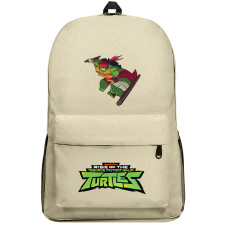 Ninja Turtles Raphael Backpack SuperPack - Raphael Rise Of The Teenage Mutant Ninja Turtles 2018 Tonfa Attack