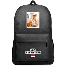 Iga Swiatek Backpack SuperPack - Iga Swiatek Winning Award Sticker Art