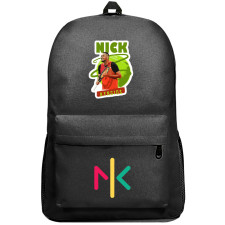 Nick Kyrgios Backpack SuperPack - Nick Kyrgios Celebrating Win Sticker Art