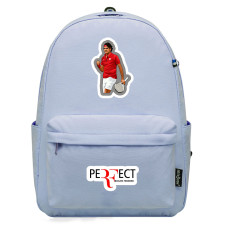 Roger Federer Backpack SuperPack - Roger Federer Celebrating Win Sticker Art