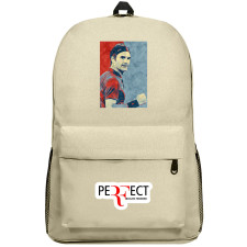 Roger Federer Backpack SuperPack - Roger Federer Celebrating Win Watercolor Style