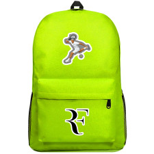 Roger Federer Backpack SuperPack - Roger Federer Playing Tennis Sticker Art