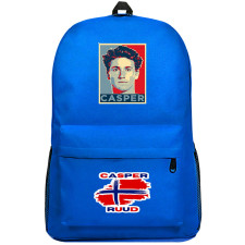 Casper Ruud Backpack SuperPack - Casper Ruud Photo Mosaic Art