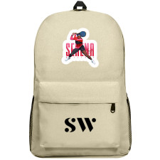 Serena Williams Backpack SuperPack - Serena Williams Playing Tennis Sticker Art