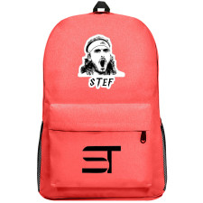 Stefano Tsitsipas Backpack SuperPack - Stefano Tsitsipas Shouting Sticker Art