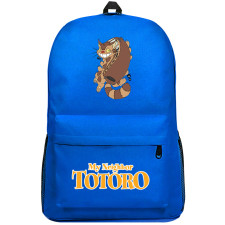 My Neighbor Totoro Catbus Backpack SuperPack - Catbus Big Grin Flying Art