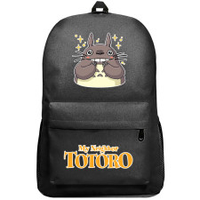 My Neighbor Totoro Backpack SuperPack - Totoro Big Cute Eyes Sticker Art