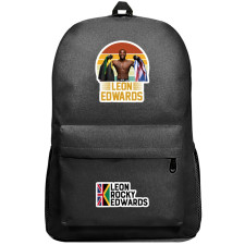 UFC Leon Edwards Backpack SuperPack - Leon Edwards Pop Art Sticker Art