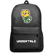 Undertale Flowey Backpack SuperPack - Flowey Laughing Chibi Sticker Art