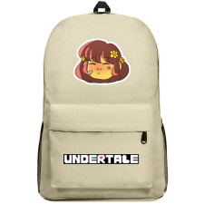Undertale Frisk Backpack SuperPack - Frisk Eyes Closed Avatar Sticker