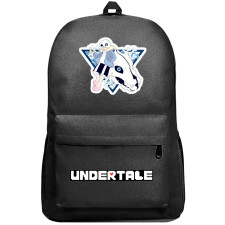 Undertale Sans Backpack SuperPack - Sans Gaster Blaster In Triangle Background Sticker