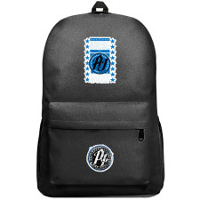 WWE AJ Styles Backpack SuperPack - AJ Styles Logo Sticker Art