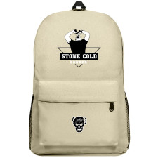 WWE Steve Austin Backpack SuperPack - Steve Austin Stone Cold Cancer Sticker Art