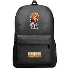WWE Becky Lynch Backpack SuperPack - Becky Lynch Cartoon Sticker Art