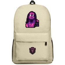 WWE Bret Hart Backpack SuperPack - Bret Hart Wpap Pop Art Purple