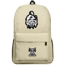WWE Brock Lesnar Backpack SuperPack - Brock Lesnar Beast Incarnate Sticker Art