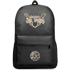 WWE CM Punk Backpack SuperPack - CM Punk SEHC Sticker Art