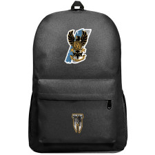 WWE Drew McIntyre Backpack SuperPack - Drew McIntyre Logo Sticker Art