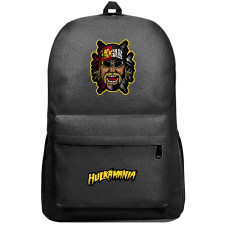 WWE Hulk Hogan Backpack SuperPack - Hulk Hogan Cartoon Avatar Sticker Art