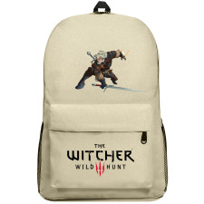 The Witcher Geralt Backpack SuperPack - Geralt of Rivia Anime Art