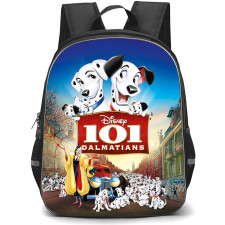 101 Dalmatians Backpack StudentPack - 101 Dalmatians 1961 Movie Poster