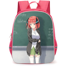 The Quintessential Quintuplets Nino Nakano Backpack School Bag StudentPack - Nino Nakano Confession Scene in an Empty Classroom Artwork