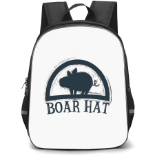 The Seven Deadly Sins Backpack Student Pack - Boar Hat Logo On White Background