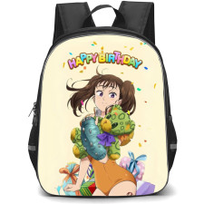 The Seven Deadly Sins Diane Backpack Student Pack - Diane Birthday Portrait Poster