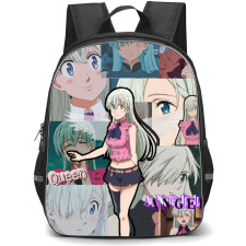 The Seven Deadly Sins Elizabeth Backpack Student Pack - Elizabeth Sticker Portrait Collage