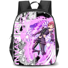 The Seven Deadly Sins Gowther Backpack Student Pack - Gowther Power Portrait On Manga Background