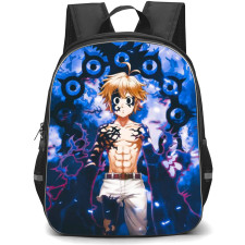 The Seven Deadly Sins Meliodas Backpack Student Pack - Meliodas Power Fierce Portrait