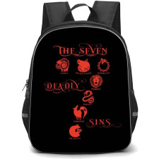 The Seven Deadly Sins Backpack Student Pack - Sins Series Logo