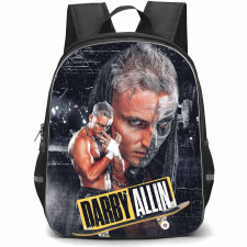 AEW Darby Allin Backpack StudentPack - Darby Allin Angry Look Portrait