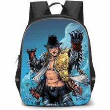 AEW Chris Jericho Backpack StudentPack - Chris Jericho AEW x DC Comics Poster