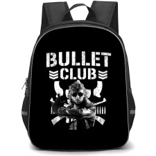AEW Kenny Omega Backpack StudentPack - Kenny Omega Bullet Club Grayscale