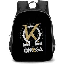AEW Kenny Omega Backpack StudentPack - Kenny Omega Logo On Black Background