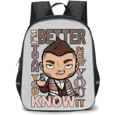 AEW MJF Backpack StudentPack - MJF I Am Better Than You You Know It Chibi Art