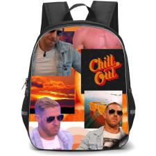 AEW Orange Cassidy Backpack StudentPack - Orange Cassidy Portrait Chill Out