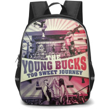 AEW Young Buck Backpack StudentPack - Young Buck Too Sweet Journey Poster