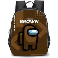 Among Us Brown Backpack StudentPack - Among Us Brown
