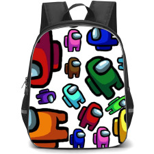 Among Us Backpack StudentPack - Among Us Crewmate On White Background