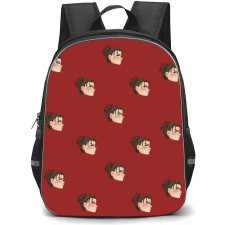 Attack On Titan Eren Backpack StudentPack - Attack on Titan Eren Avatar Pattern Art