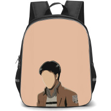 Attack On Titan Marco Backpack StudentPack - Attack on Titan Marco Minimalist Portrait On Beige Background