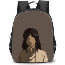 Attack On Titan Pieck Backpack StudentPack - Attack on Titan Petra Minimalist Portrait On Brown Background