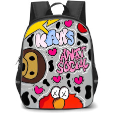 Kenzo Backpack StudentPack - Kaws Anti-Social Poster
