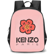Kenzo Backpack StudentPack - Series Logo Flower Illustration